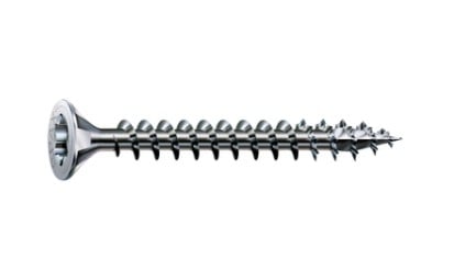 Шуруп 4х30/17, потайна, TX, цинк-композит